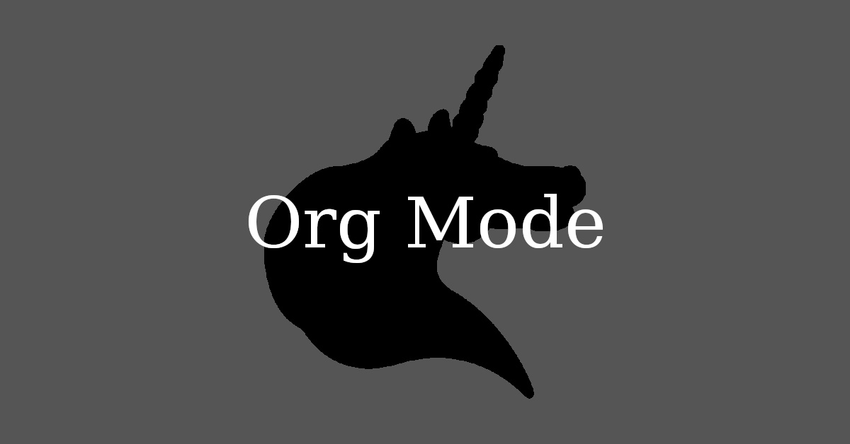 Org Mode